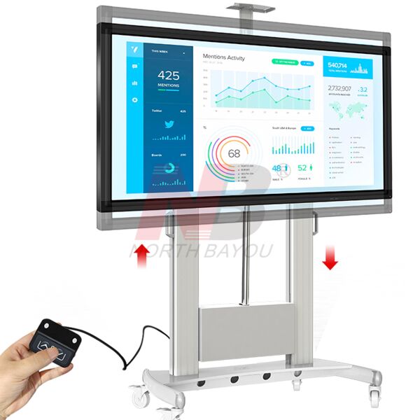 Electric Cart TW100 | Motorized Height-Adjustable Display Stand Electric Cart TW100 | Motorized Height-Adjustable Display Stand