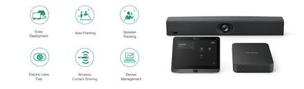 Yealink MVC400 Microsoft Teams Rooms kit with MCore Pro, MTouch E2 and UVC40