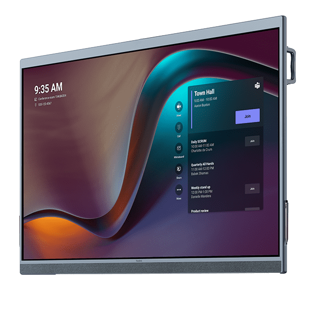 Yealink 65-inch Dual-Screen Touch Display Accessory – ETV-65