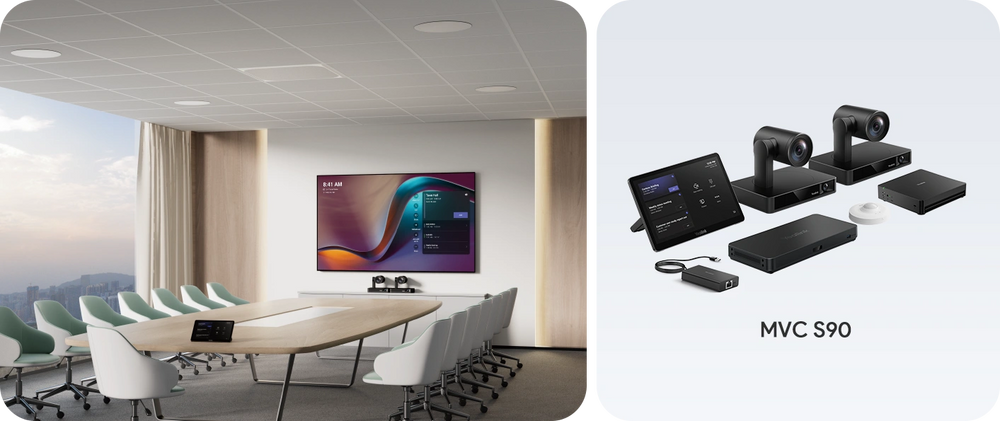 Yealink Microsoft Team Room-Pro-AV System MVC S90 – Video Conferencing Solution for Large Rooms Yealink Microsoft Team Room-Pro-AV System MVC S90 – Video Conferencing Solution for Large Rooms