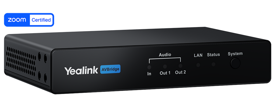Yealink AVBridge Audio Box and A/V Signal Extender – AVBridge