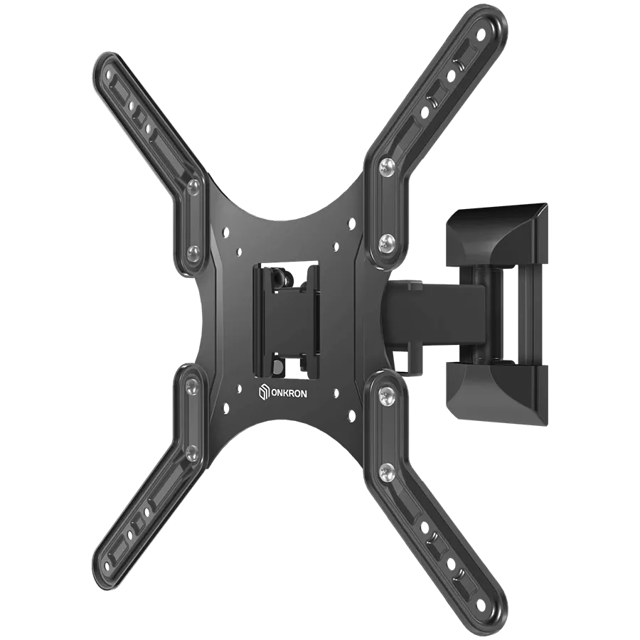 Prestigio ONKRON Full Motion TV Wall Mount for 26 to 65-inch Flat Panel TVs Digital Panels 35 kg Black - M2-B Prestigio ONKRON Full Motion TV Wall Mount for 26 to 65-inch Flat Panel TVs Digital Panels 35 kg Black - M2-B