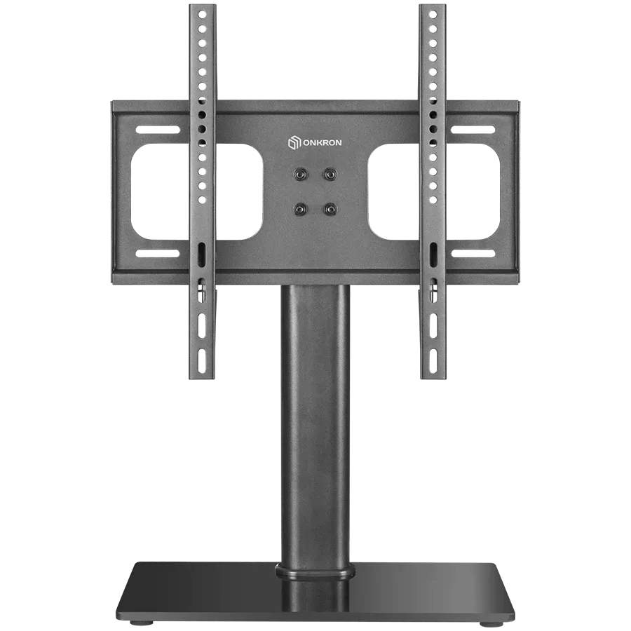 Prestigio ONKRON Universal Height Adjustable Table Top TV Stand for 26 to 55-inch Flat Panel TVs Digital Panels 30 kg Black - PT1-B Prestigio ONKRON Universal Height Adjustable Table Top TV Stand for 26 to 55-inch Flat Panel TVs Digital Panels 30 kg Black - PT1-B