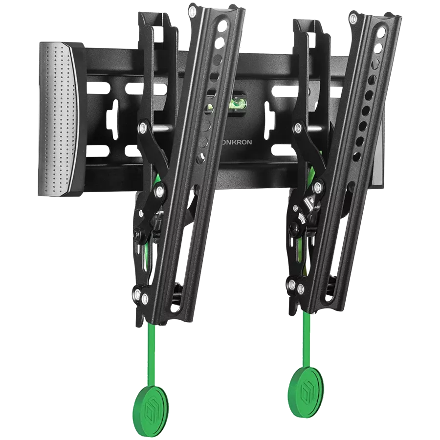 Prestigio ONKRON Tilting TV Wall Mount for 17 to 43-inch Flat Panel TVs Digital Panels 36,4 kg Black - TM4-B Prestigio ONKRON Tilting TV Wall Mount for 17 to 43-inch Flat Panel TVs Digital Panels 36,4 kg Black - TM4-B