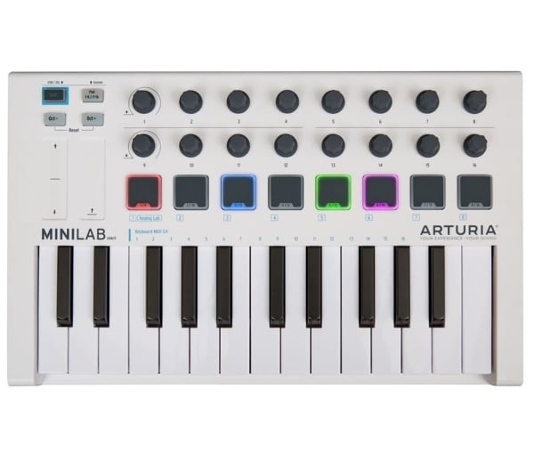 Arturia MiniLab MkII Compact Portable Keyboard Arturia MiniLab MkII Compact Portable Keyboard