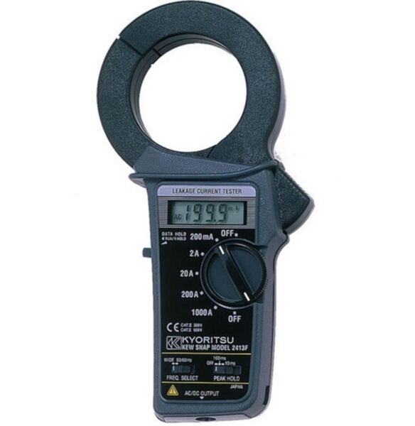 Kyoritsu Model 2413F Leakage Clamp Meter Kyoritsu Model 2413F Leakage Clamp Meter