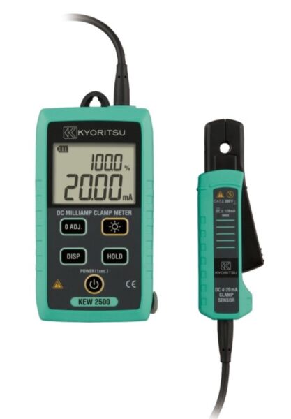 Kyoritsu Model 2500 DC Milliamp Clamp Meter Kyoritsu Model 2500 DC Milliamp Clamp Meter