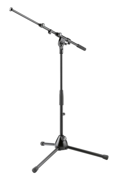 K&M 259 Low Tripod Microphone Stand with Boom Arm K&M 259 Low Tripod Microphone Stand with Boom Arm
