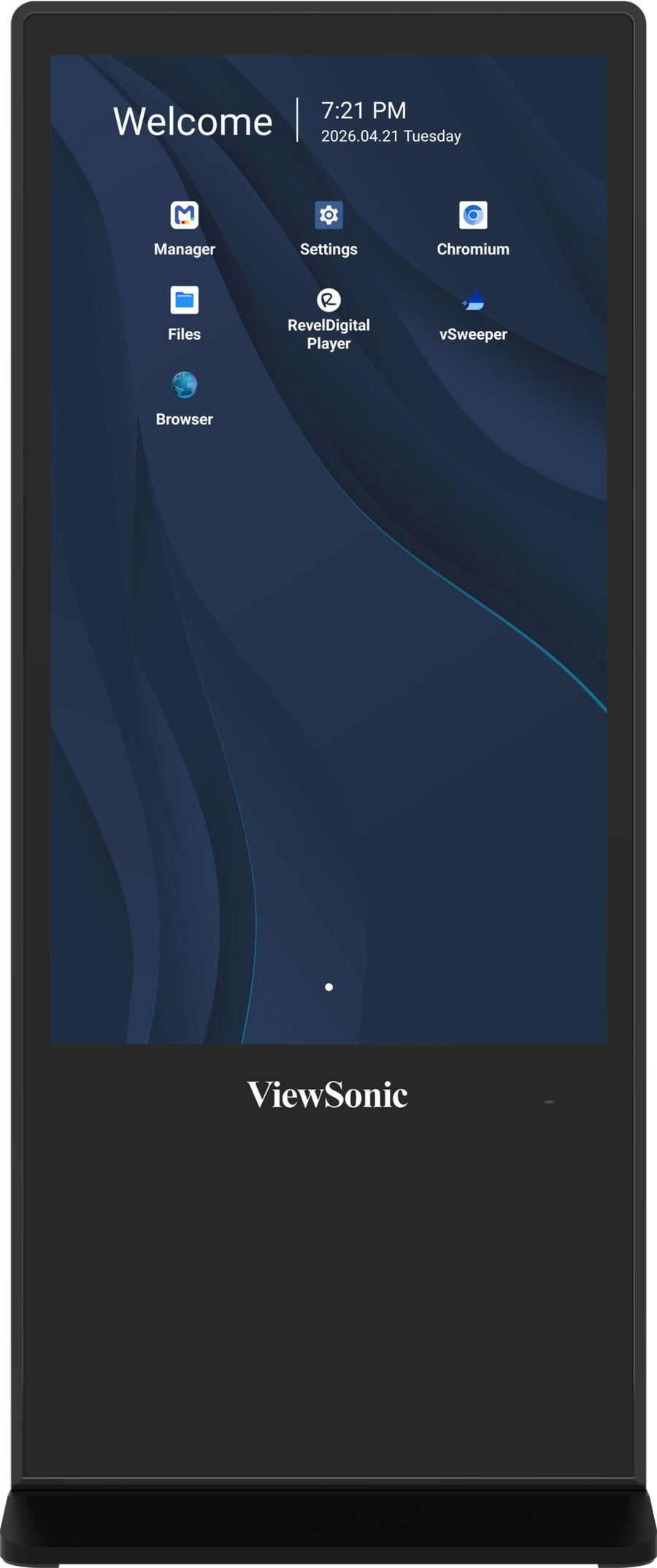 ViewSonic 55-inch 4K UHD Android ePoster Kiosk – EP5543