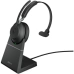Jabra Evolve2 65 Link380c MS Mono Wireless On-Ear Headset With Stand Jabra Evolve2 65 Link380c MS Mono Wireless On-Ear Headset With Stand