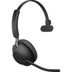 Jabra Evolve2 65 Link380c MS Mono Wireless On-Ear Headset With Stand Jabra Evolve2 65 Link380c MS Mono Wireless On-Ear Headset With Stand
