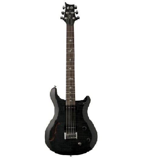 PRS 277SHGBSB SE 277 Semi-Hollow Soapbar Electric Guitar Grey Black PRS 277SHGBSB SE 277 Semi-Hollow Soapbar Electric Guitar Grey Black