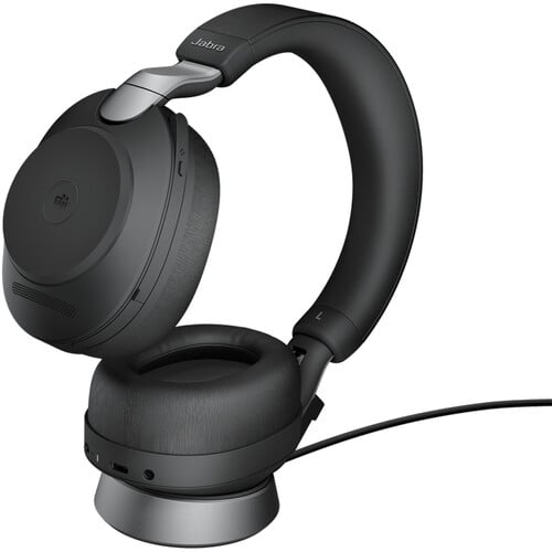 Jabra Evolve2 85 Link380c UC Stereo Wireless Headset with Stand Jabra Evolve2 85 Link380c UC Stereo Wireless Headset with Stand