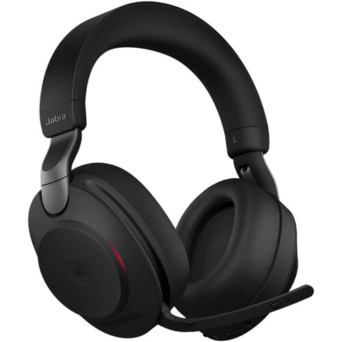Jabra Evolve2 85 Link380c UC Stereo Wireless Headset with Stand Jabra Evolve2 85 Link380c UC Stereo Wireless Headset with Stand
