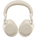 Jabra Evolve2 85 Noise Canceling Wireless Over Ear Headset - Beige Jabra Evolve2 85 Noise Canceling Wireless Over Ear Headset - Beige