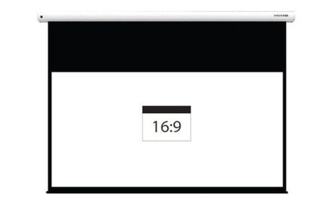 Anchor ANUAES200HWM-Pro 200" Motorised Projector Screen – Matte White