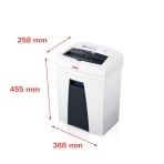 HSM SECURIO C16 5.8 P-2 20 Sheet Capacity Strip Cut Shredder HSM SECURIO C16 5.8 P-2 20 Sheet Capacity Strip Cut Shredder