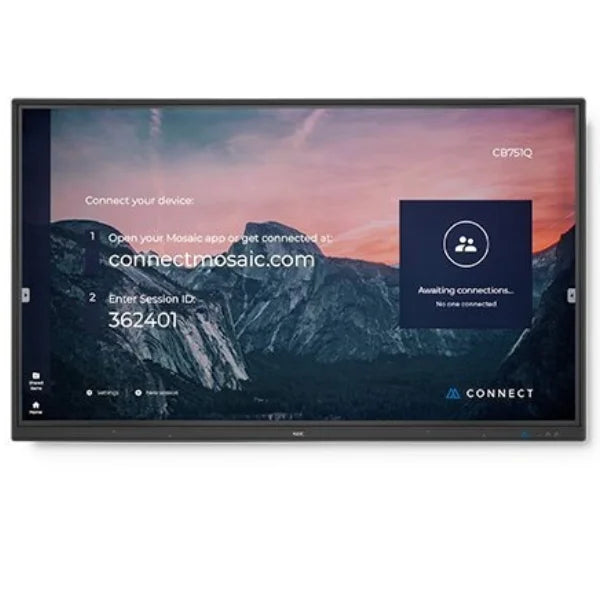 NEC MultiSync CB651Q-2 65” 4K UHD Interactive Display – Smart Collaboration NEC MultiSync CB651Q-2 65” 4K UHD Interactive Display – Smart Collaboration