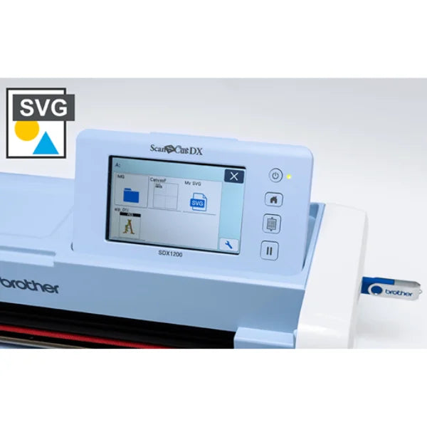 Brother ScanNCut DX SDX1200 Smart Cutting Machine – 600 dpi Scanner Brother ScanNCut DX SDX1200 Smart Cutting Machine – 600 dpi Scanner