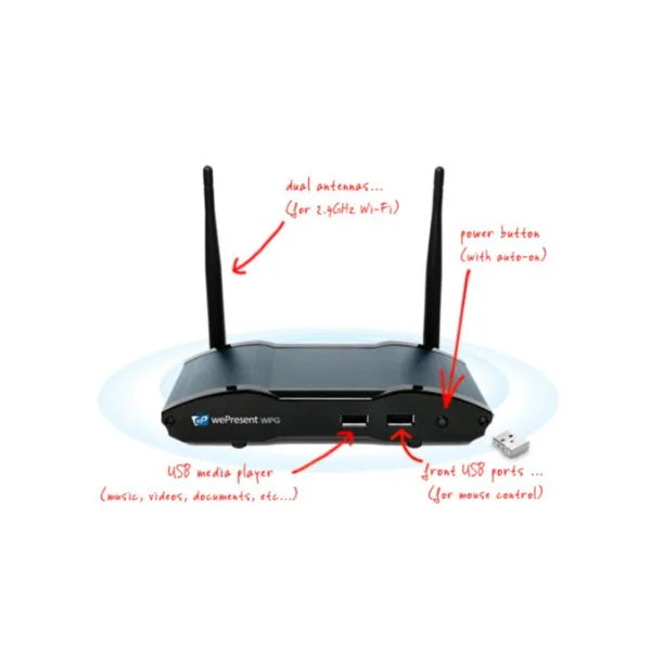 WePresent WiPG-2000 Wireless Presentation & Interactive Gateway WePresent WiPG-2000 Wireless Presentation & Interactive Gateway