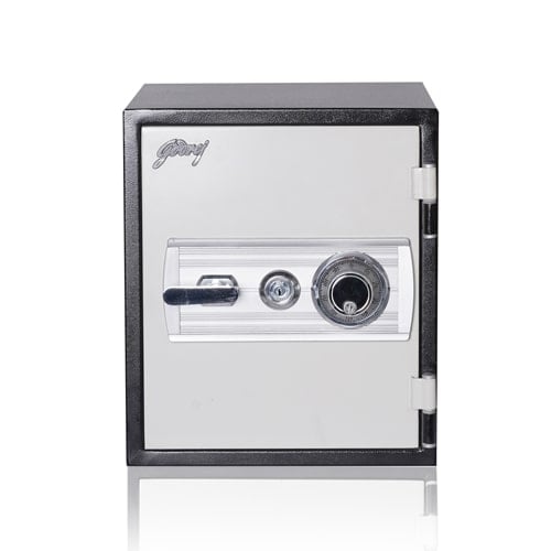 Godrej FR20VKL 20 Liter Fire Resistant Safe 20 (Vertical) Key + Combination lock Godrej FR20VKL 20 Liter Fire Resistant Safe 20 (Vertical) Key + Combination lock
