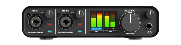 MOTU M2 2x2 USB Audio Interface With Studio Quality Sound MOTU M2 2x2 USB Audio Interface With Studio Quality Sound
