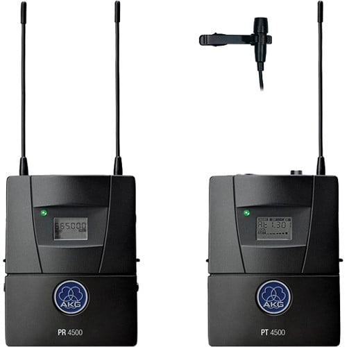 AKG PR4500 Band 8 ENG Set PT Wireless Microphone System AKG PR4500 Band 8 ENG Set PT Wireless Microphone System