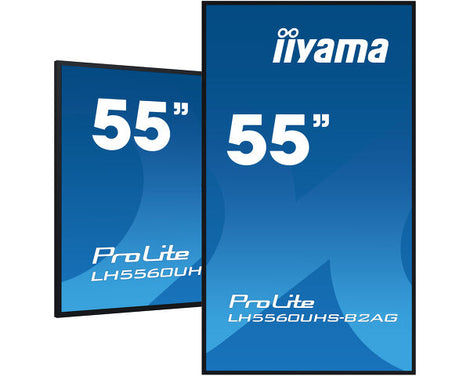 55" 4K UHD professional digital signage display with advanced control and connectivity options – ProLite LH5560UHS-B2AG