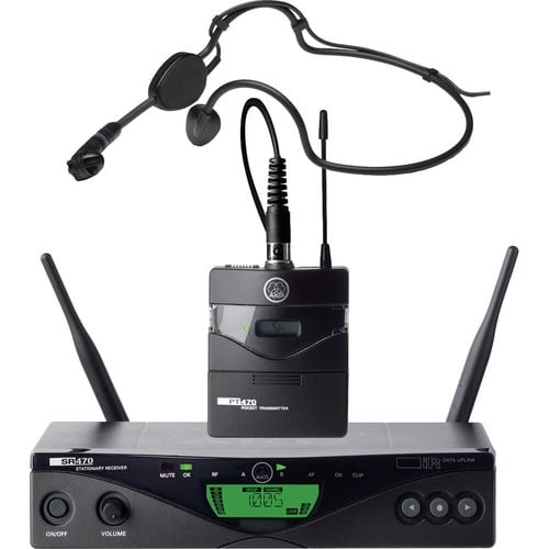 AKG WMS470 Sports Set Band1 50mW Professional Wireless Microphone System AKG WMS470 Sports Set Band1 50mW Professional Wireless Microphone System