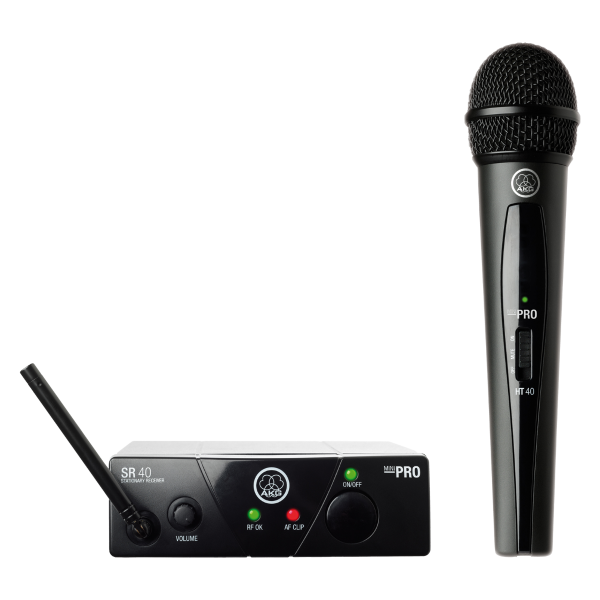 AKG WMS40 Mini Vocal Set Band-US45-C Wireless Microphone System AKG WMS40 Mini Vocal Set Band-US45-C Wireless Microphone System
