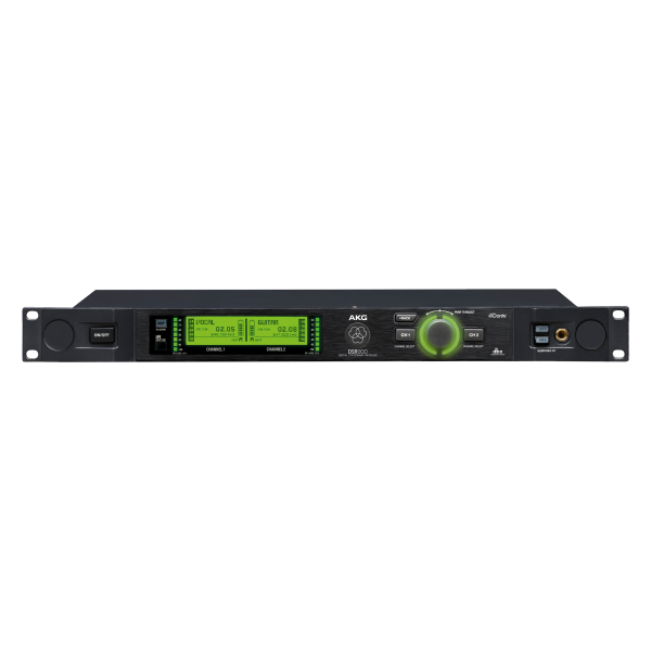 AKG DMS800 DSR800 BD1 AU Reference Two-Channel Digital Wireless Receiver AKG DMS800 DSR800 BD1 AU Reference Two-Channel Digital Wireless Receiver