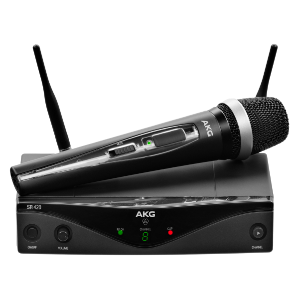 AKG WMS420 Vocal Set Band-B2 Professional Wireless Microphone System AKG WMS420 Vocal Set Band-B2 Professional Wireless Microphone System