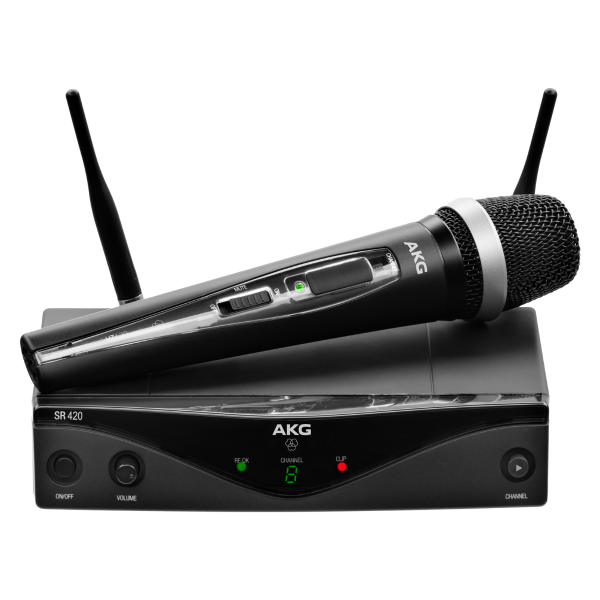 AKG WMS420 Vocal Set Band-D Professional Wireless Microphone System AKG WMS420 Vocal Set Band-D Professional Wireless Microphone System