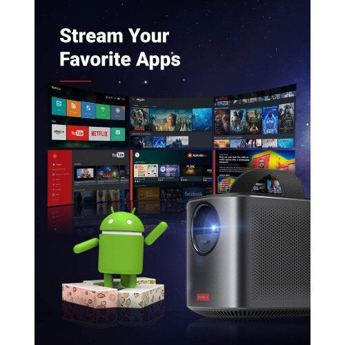 Nebula Mars II Pro Smart Portable Movie Projector – 500 ANSI Lumens, 720p, Android 7.1 Nebula Mars II Pro Smart Portable Movie Projector – 500 ANSI Lumens, 720p, Android 7.1