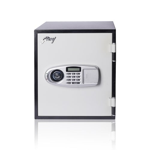 Godrej FR20VKL+EL 20 Liter Fire Resistant Safe 20 (Vertical) Key + Electronic lock Godrej FR20VKL+EL 20 Liter Fire Resistant Safe 20 (Vertical) Key + Electronic lock
