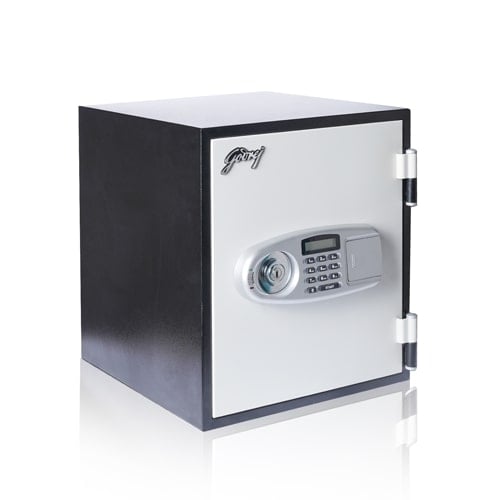 Godrej FR20VKL+EL 20 Liter Fire Resistant Safe 20 (Vertical) Key + Electronic lock Godrej FR20VKL+EL 20 Liter Fire Resistant Safe 20 (Vertical) Key + Electronic lock