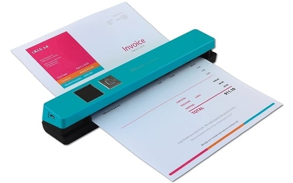 IRIS IRIScan Anywhere 5 Portable Scanner- Turquoise IRIS IRIScan Anywhere 5 Portable Scanner- Turquoise
