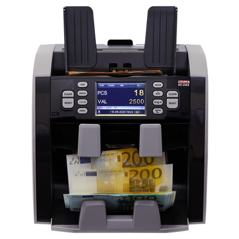 DoCash DC-45F 2-Pocket Bill Sorter, Professional Banknote Counter & Sorter – SKU: DoCash DC-45F