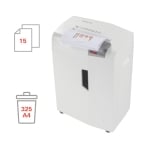 HSM SHREDSTAR X15 4 x 37 mm P-4 15 Sheet Capacity Cross Cut Shredder HSM SHREDSTAR X15 4 x 37 mm P-4 15 Sheet Capacity Cross Cut Shredder
