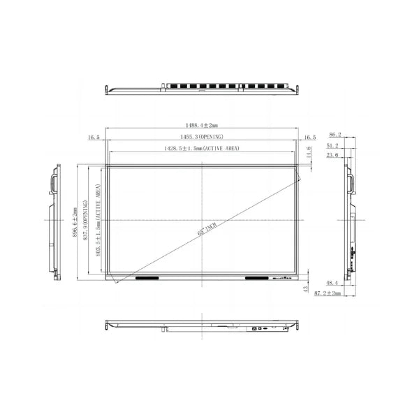 OneScreen TL7 65 OneScreen TL7 65