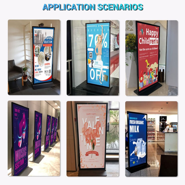 Marvel MWE Indoor Floor Stand Full Screen Digital Signage Display – 70 Marvel MWE Indoor Floor Stand Full Screen Digital Signage Display – 70