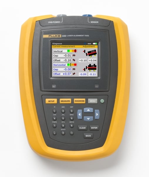 Fluke 830 Laser Shaft Alignment Tool