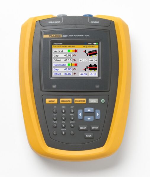 Fluke 830 Laser Shaft Alignment Tool Fluke 830 Laser Shaft Alignment Tool