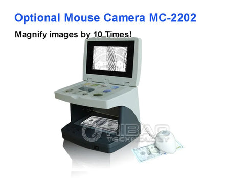 Multi Function Currency Detector with Mouse Camera MD-8000 | Ribao | SKU: MD-8000