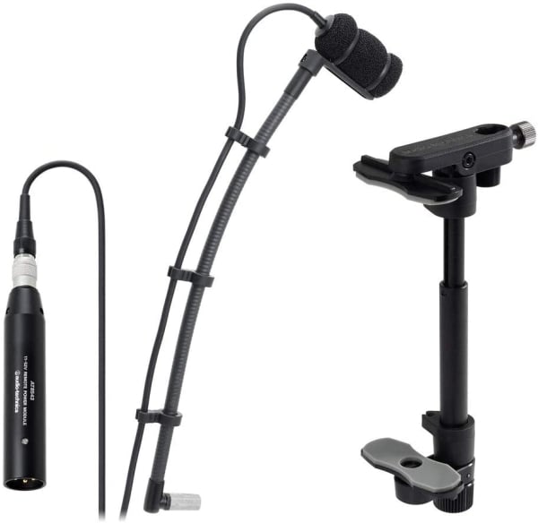 Audio-Technica ATM350GL Card Cond Guitar Mount System Long Microphone Audio-Technica ATM350GL Card Cond Guitar Mount System Long Microphone