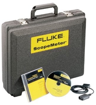 Fluke FlukeView Software + USB Cable + Case (120 Series) - English Fluke FlukeView Software + USB Cable + Case (120 Series) - English