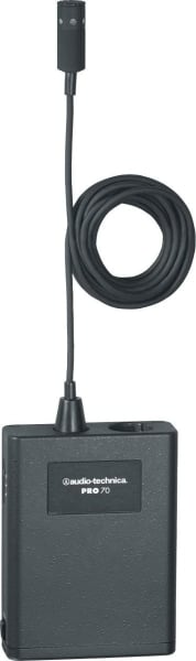 Audio-Technica PRO70 Lavalier Tie Clip Microphone Audio-Technica PRO70 Lavalier Tie Clip Microphone