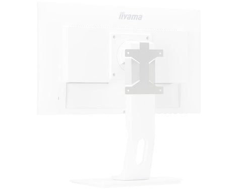 High quality bracket for mounting a Mini PC or Thin Client White - MD BRPCV03-W