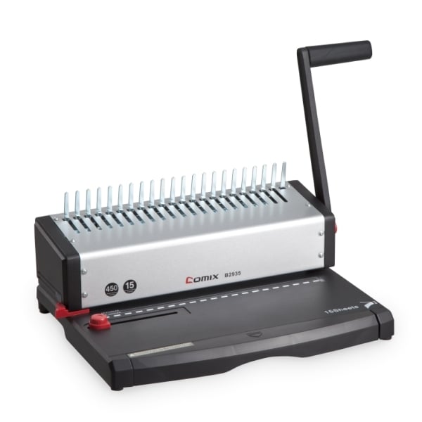 Comix Comb Binding Machine B2935 Comix Comb Binding Machine B2935