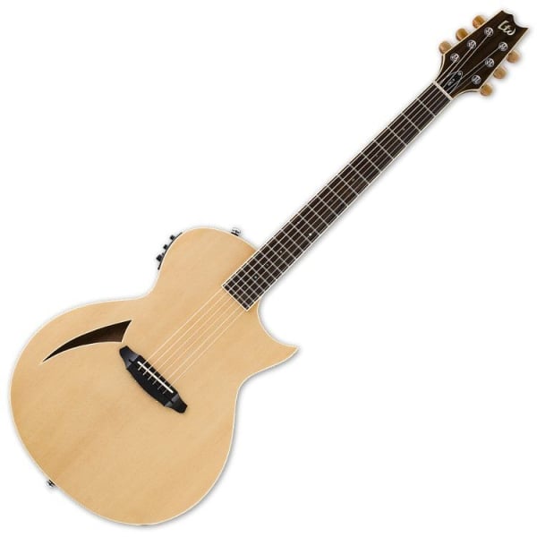 ESP LTL6NAT LTD TL-6 Thinline Natural Finish Acoustic Guitar ESP LTL6NAT LTD TL-6 Thinline Natural Finish Acoustic Guitar